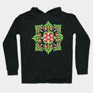 Folkloric Floral Hoodie